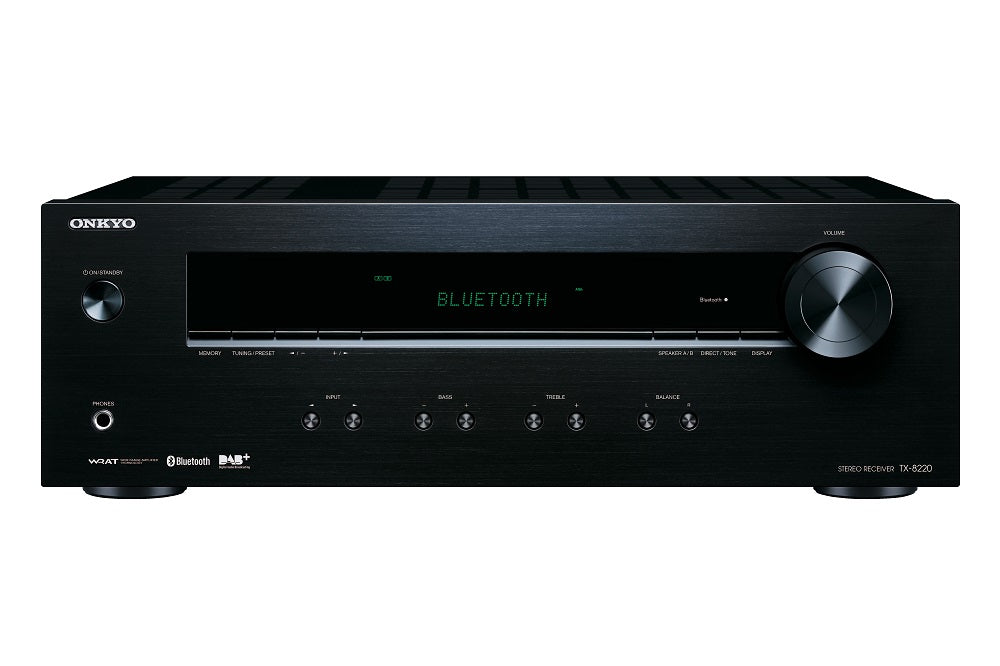 Onkyo TX-8220 & Dynavoice Magic F-7 svart, 2.0 stereopaket