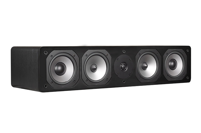 Onkyo TX-NR7100 med Dynavoice Challenger M-105 5.0 hemmabiopaket, svart