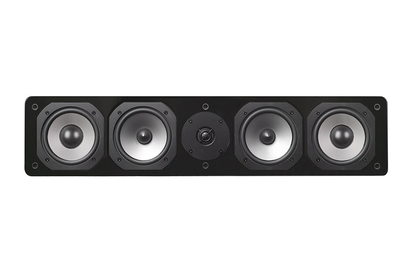 Onkyo TX-NR7100 med Dynavoice Challenger M-105 5.0 hemmabiopaket, svart
