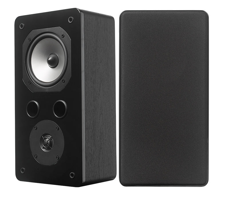 Onkyo TX-NR7100 med Dynavoice Challenger M-105 5.0 hemmabiopaket, svart