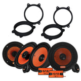 GAS 6.5" högtalarpaket, V90 2017-