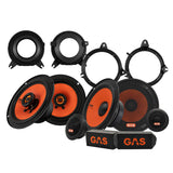 GAS 6.5" MAD K1 & X1-högtalarpaket, S/V70 1996-2000