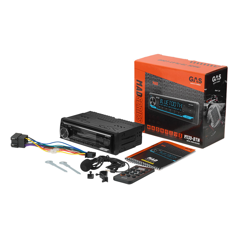 GAS MAD M130-BTN bilstereopaket till VW (ej CAN-BUS)