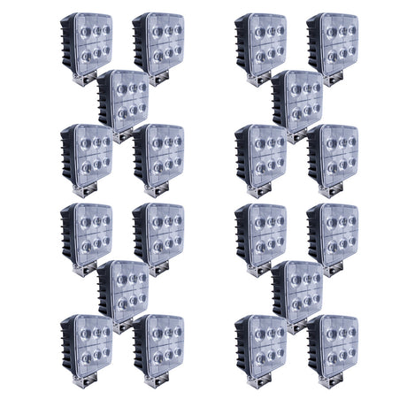 20-pack NIZLED W36RF, back-/arbetsljus, 36W, arbetsljuspaket