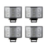 4-pack NIZLED W60RFA, back-/arbetsljus, 60W, arbetsljuspaket