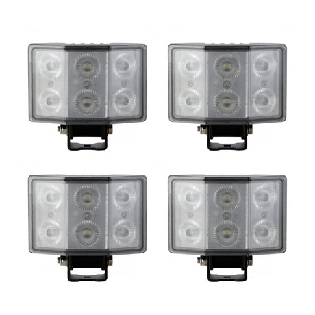 4-pack NIZLED W60RFA, back-/arbetsljus, 60W, arbetsljuspaket