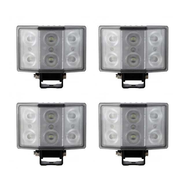 4-pack NIZLED W60RFA, back-/arbetsljus, 60W, arbetsljuspaket