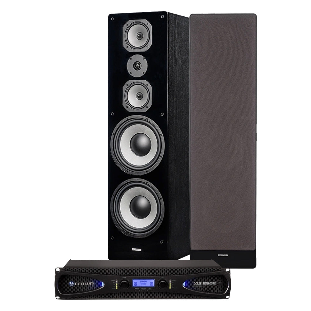 Dynavoice Challenger M-105 med Crown XLS-2502, stereopaket