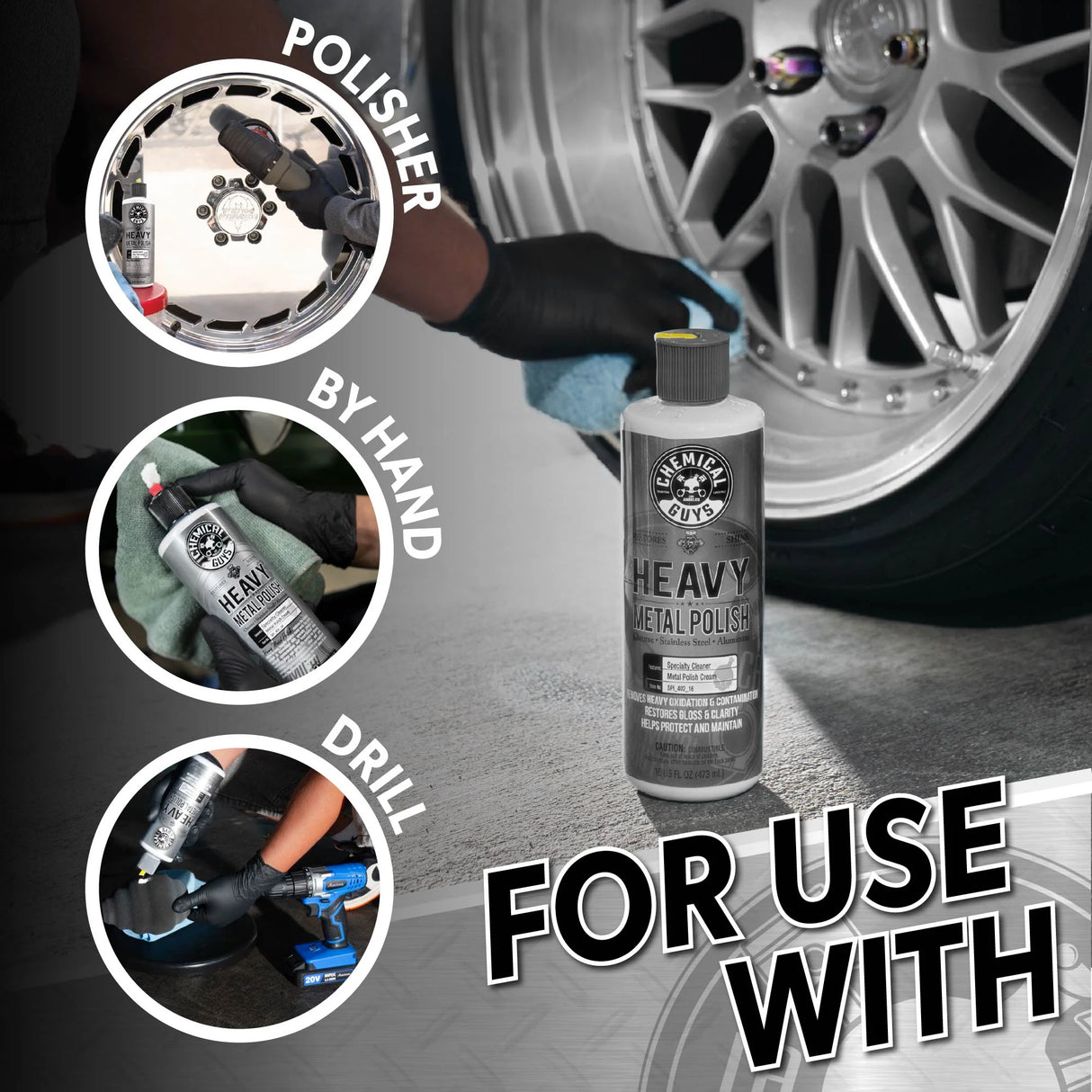 Chemical Guys Heavy Metal Polish, 473 ml