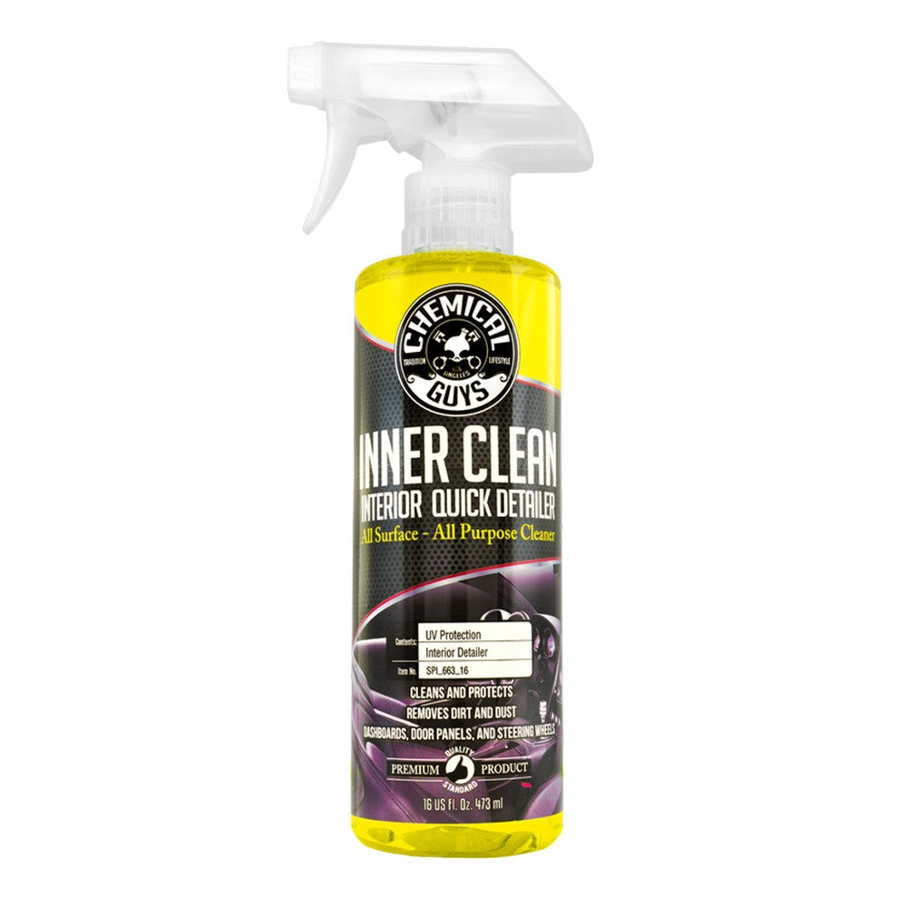 Chemical Guys InnerClean Interior Quick Detailer, 473 ml – APC för snabb och effektiv interiörrengöring