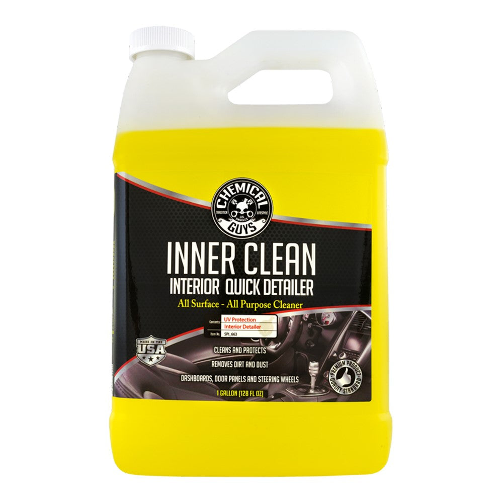 Chemical Guys InnerClean Interior Quick Detailer, 3,7 l – Effektiv och antistatisk APC för interiörvård
