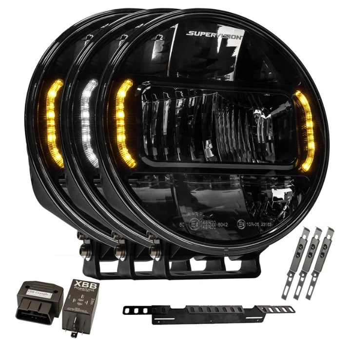 3-PACK SUPERVISION REVOLUTION 9" PRO XBB-PAKET