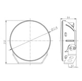 2-PACK SUPERVISION NEXUS 9" EXTRALJUSKIT