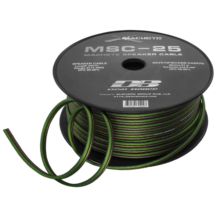 DeafBonce Machete MSC-25 - Full rulle 61 meter