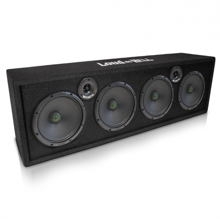 Machete Fight 80 4x8" LOUD AS HELL planka