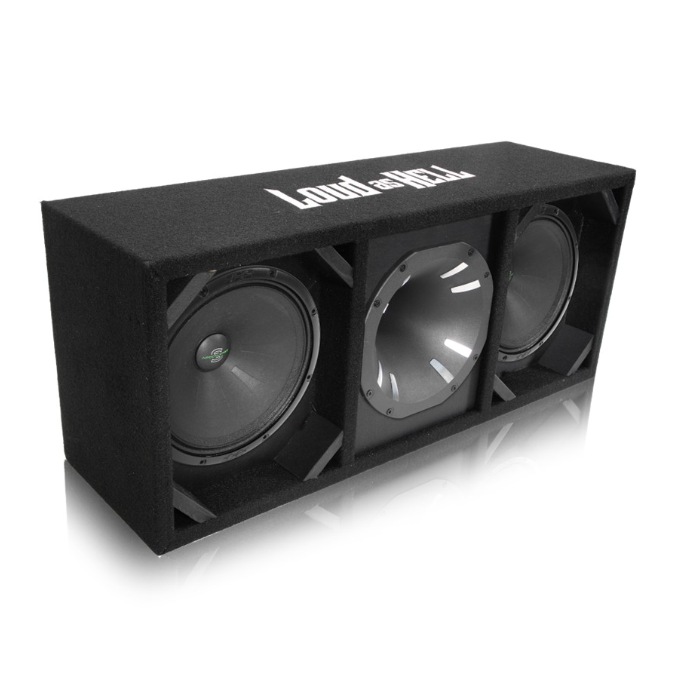 2x8" AP-M81SE Pro låda med Inferno Horn