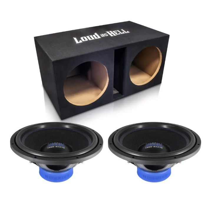 Hifonics ZEUS ZXS15 D2 2x15" LOUD AS HELL låda