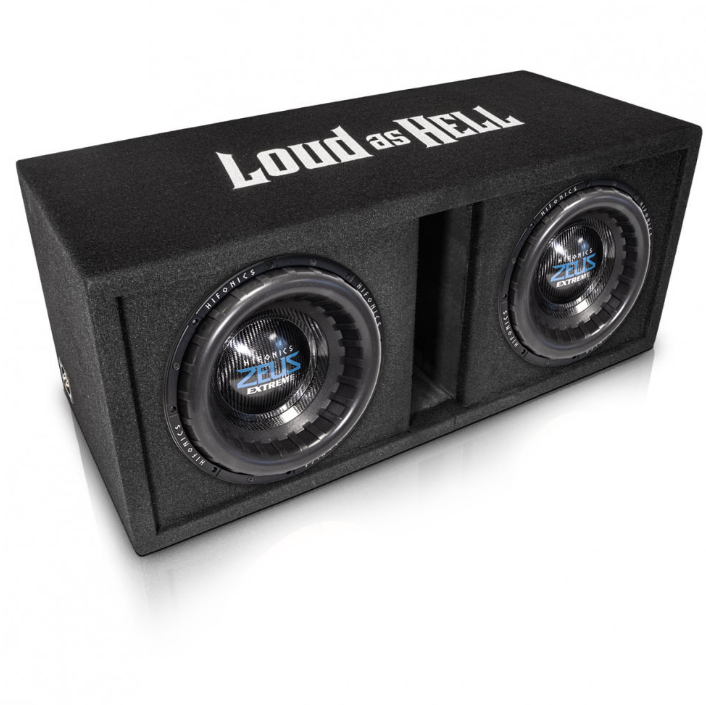 Hifonics ZEUS ZRX12 D2 2x12" LOUD AS HELL låda