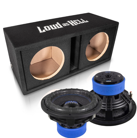 Hifonics ZEUS ZRX12 D2 2x12" LOUD AS HELL låda