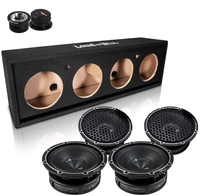 Vibe BDPRO 4x8" LOUD AS HELL slotplanka