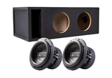 Edge 2x8" Street baslåda max power 2800 Watt