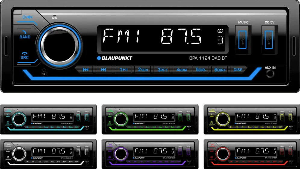 Blaupunkt BPA 1124 DAB BT