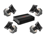 4-Pack Master Audio DR4 med horn med Rebel RA800W, Galet Kit