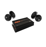 GAS MAX A2-100.2 + Loud as Hell Inferno 3″ 8 Ω  Kit