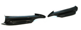 BMW E90/91 Frontspoiler läpp set i äkta kolfiber för M-Technik typ 2 fram spoiler