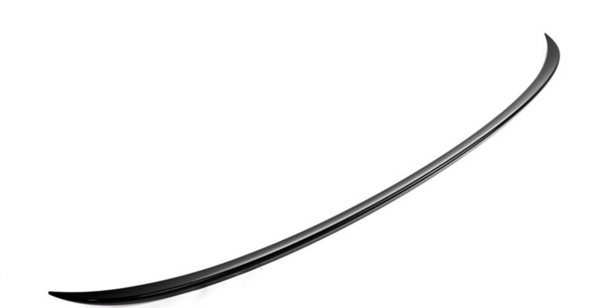 BMW E90 Bakre läpp på bakluckan - Motorsport - Högglans-svart