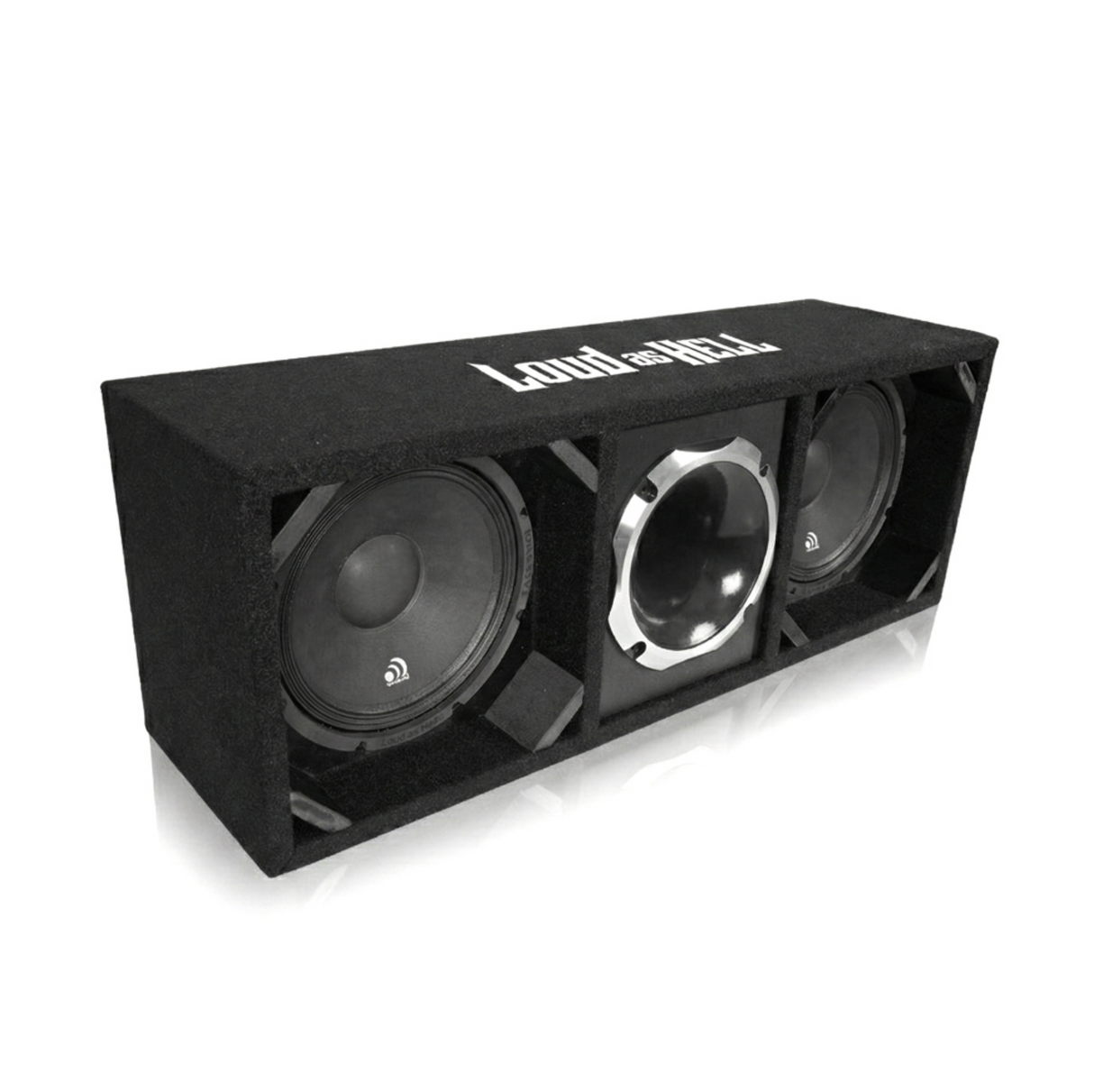 2x10" M10v2 Pro låda med Inferno Horn