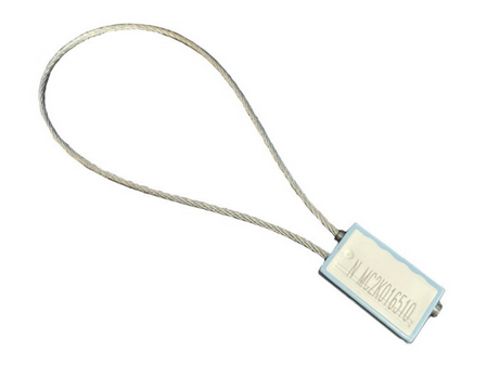 Vajerplomb till inbyggnadslåda - Mini Cable Lock