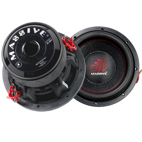 Massive Audio 2x10" Baslåda SUMMO XL ampkit