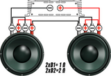 DeafBonce SA2510D1x2 baslåda med slutsteg