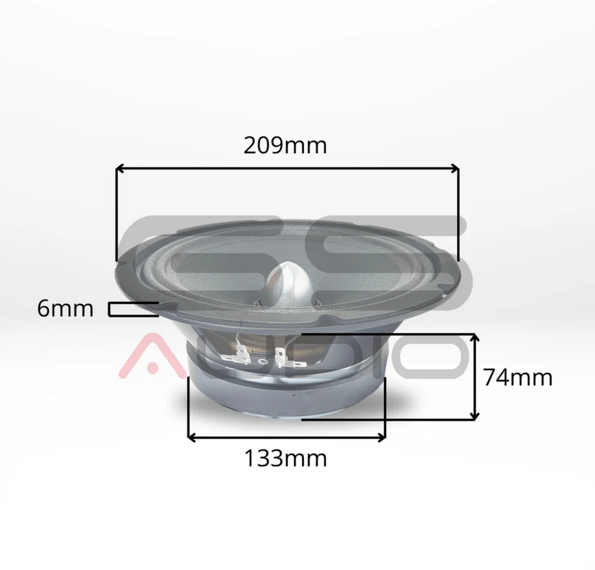 GS Audio Platinum FLAT MK2 8"