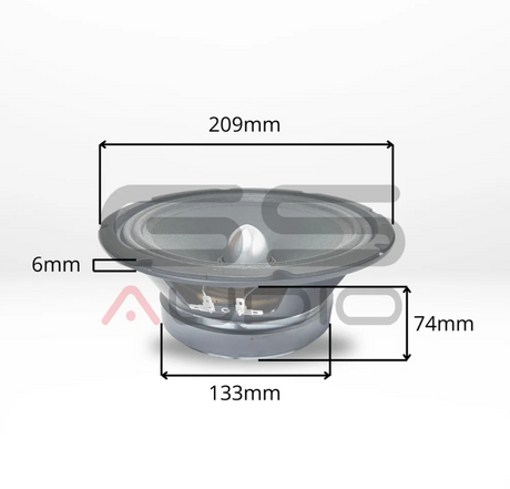 GS Audio Platinum FLAT MK2 8"
