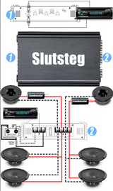 Raggarplanka 8 amp-kit