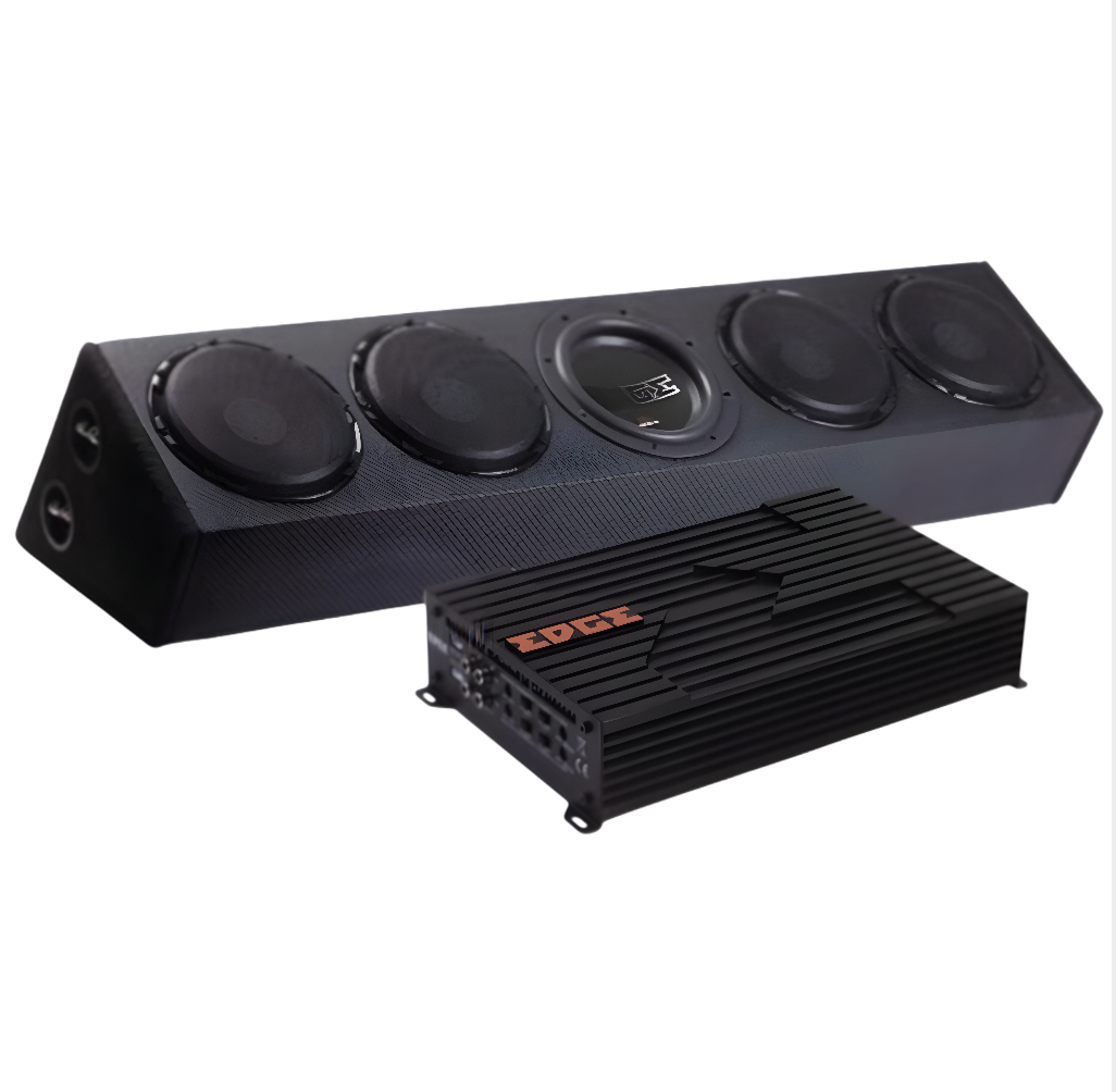 Raggarplankapaket DBX-serien 6,5" bed bas och EDBX100.4 förstärkare