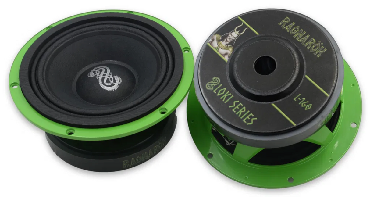 Ragnarök L-160 [Loki Series] 4-pack + EDGE EDBX350.2-E1 tvåkanaligt slutsteg Kit