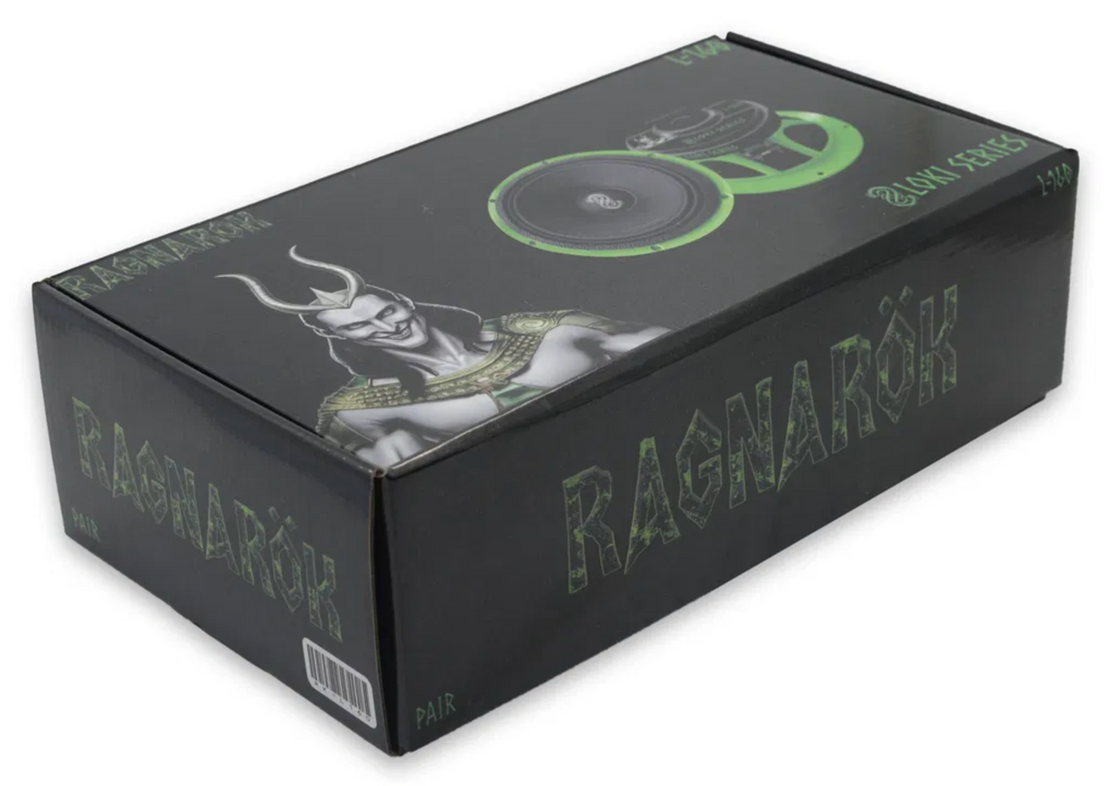 Ragnarök L-160 [Loki Series] 4-pack + EDGE EDBX350.2-E1 tvåkanaligt slutsteg Kit