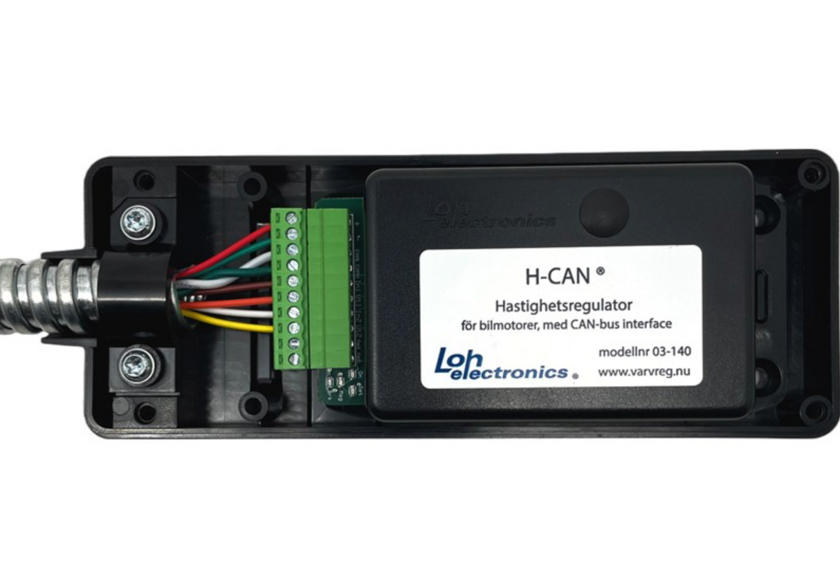 Monteringslåda för inbyggnad av H-CAN