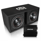 2x12" Soundmax SX-FX12.D4 dBVox låda Ampkit