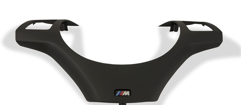 BMW E90/91 Insats, svart för sportratt original -BMW ///M Performance-
