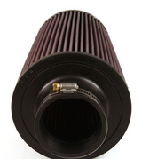 KN koniskt universal sportluftfilter, fläns centrerad diameter 76MM / diameter topp 121MM / diameter bas 152MM höjd 228MM, max. 370HK
