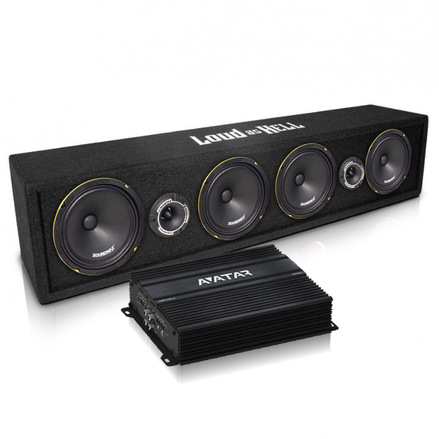 Soundmax SX-MX6 LOUD AS HELL planka Ampkit Pro