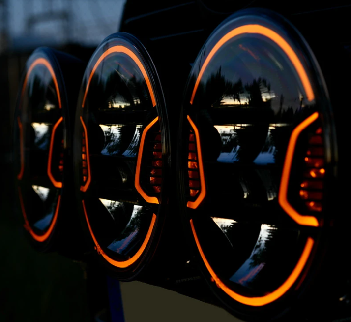 3-PACK SUPERVISION ARC 9" PRO CANBUS-PAKET