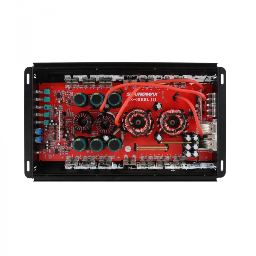 Reiss RS-RX15 med Soundmax SX-3000.1D, Brutalt tufft baspaket