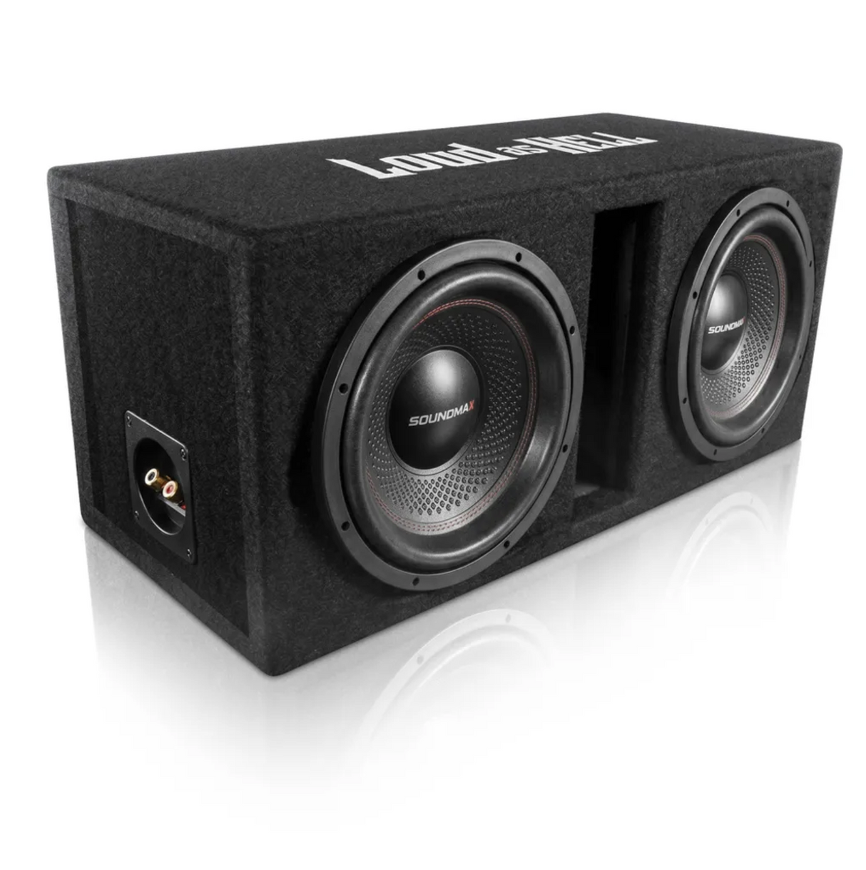 SoundBass 2x12" raggarpaket med Bass Habit SPL64, Brutalt tufft