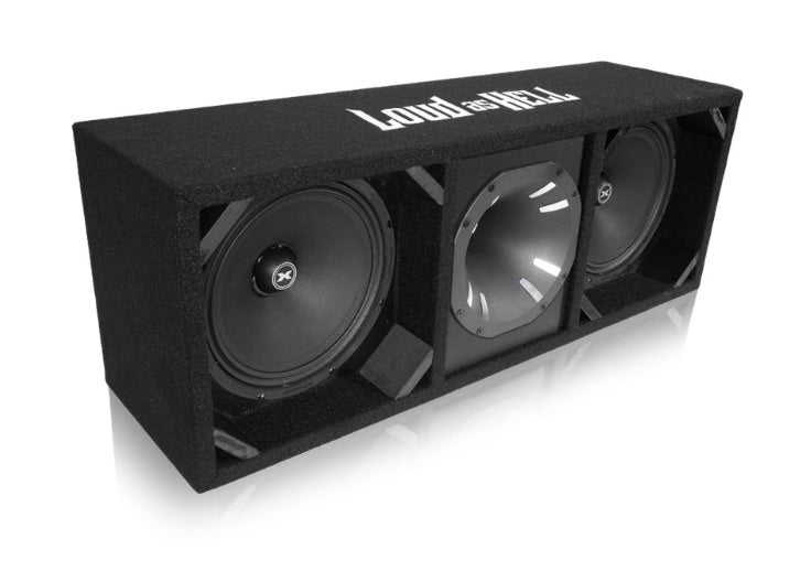 2x10" XXX M10 Pro låda med Terror Horn