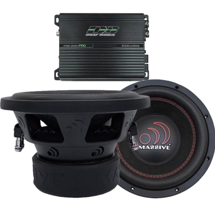 Massive Audio 2x15" GTX ampkit